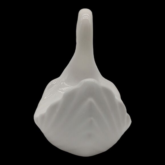 Andre Richard Vintage Swan White Porcelain Soap Trinket Dish Baby Shower Decor - Picture 10 of 10